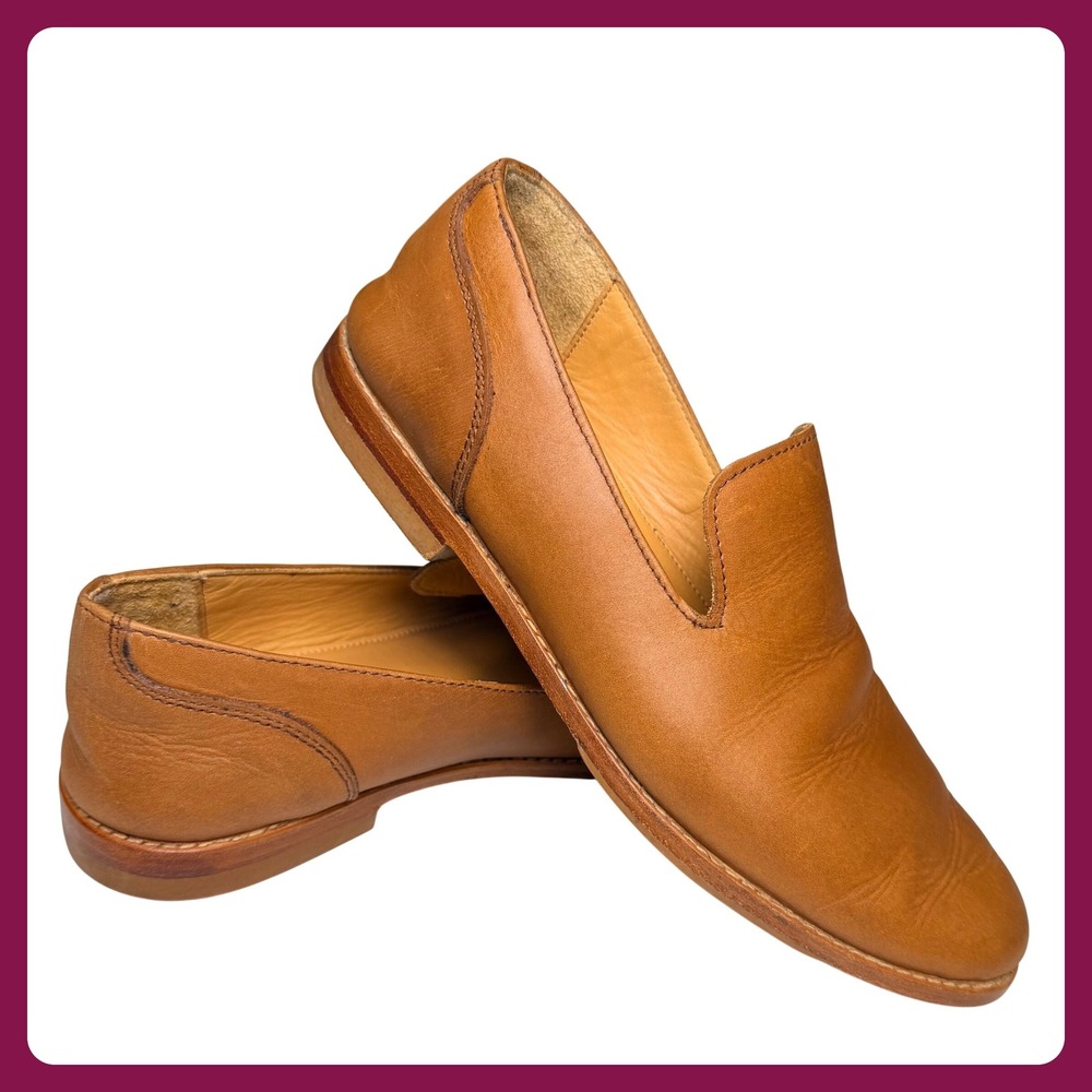 Tecovas The Monterrey Cowhide Slip-On Loafer Men 8D Butterscotch Mexico Western